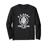 Militärstützpunkt Fort Bliss Texas Langarmshirt