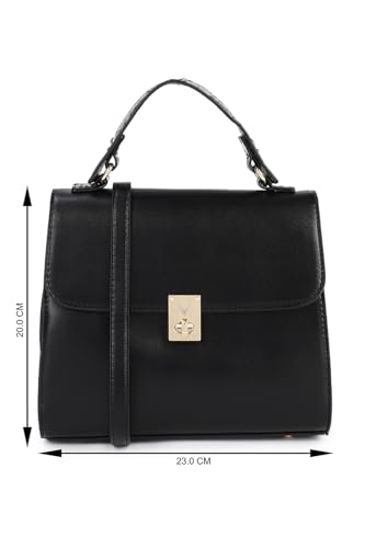 Image of Allen Solly Women's Compact Crossbody Sling Bag | PU Leather | Soft Touch | Detachable Sling | College & Daily Carry