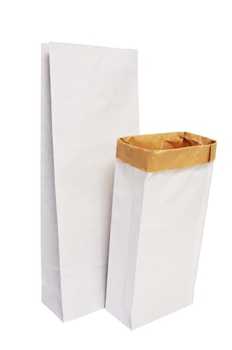 Sac Aliment Papier Double Paroi Norme Alimentaire 9L,15 L ou 32L - LOT DE 10 (XXL)