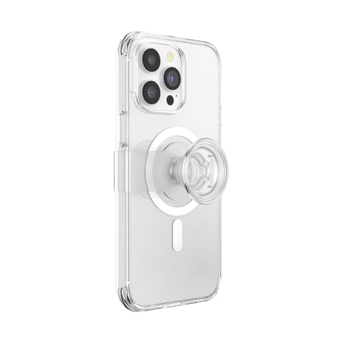 Image of PopSockets iPhone 14 Pro Max Phone Case w /MagSafe- Clear