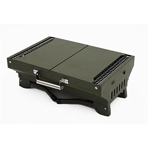 Barbecue portable pliable compact pour encombrement réduit en camping