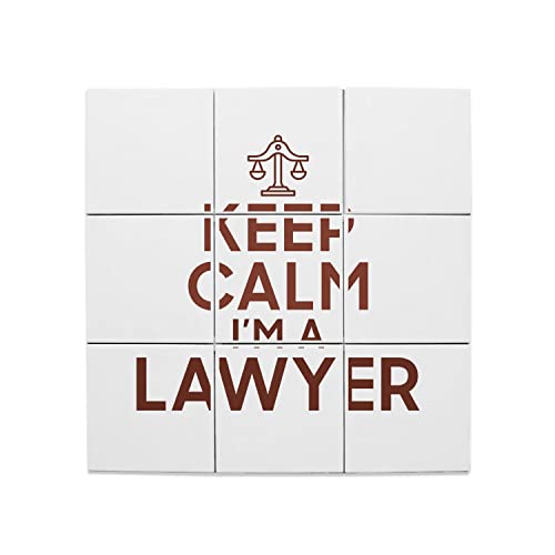 Carreaux céramique 15x15 cm haut de gamme illustration art de la justice avocat