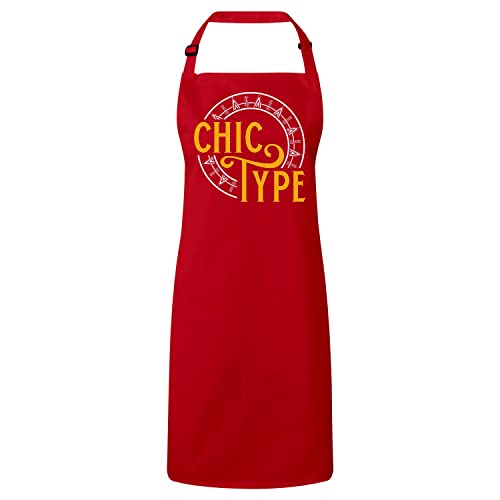 Tablier cuisine premium chic : vêtement de protection avec expression en français