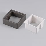 uk single gang back box dimensions Proceso de montaje de cajas: diseñado para simplificar sin específicamente en electricidad. Este extensor de banda simple y simple proceso de actualización único promete excelente