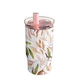 MIST | VASO TERMO ACERO INOSSIDABILE CON PAJITA FALLING LEAVES 720 ML