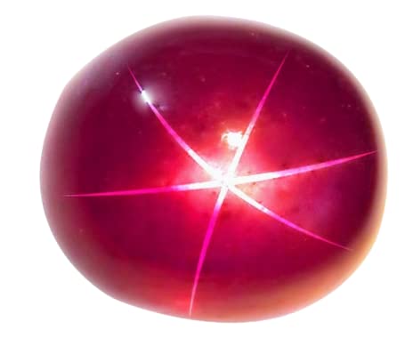 4.5 Carat 5 Ratti Burma Star Ruby Original Certified Laal Ratna P...