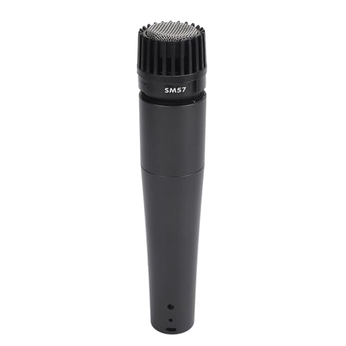 Wired Karaoke Mic with XLR Connector, 15mm Threaded Mount Bracket for Stage Performance, Household with Storage Bag and Extended Cable