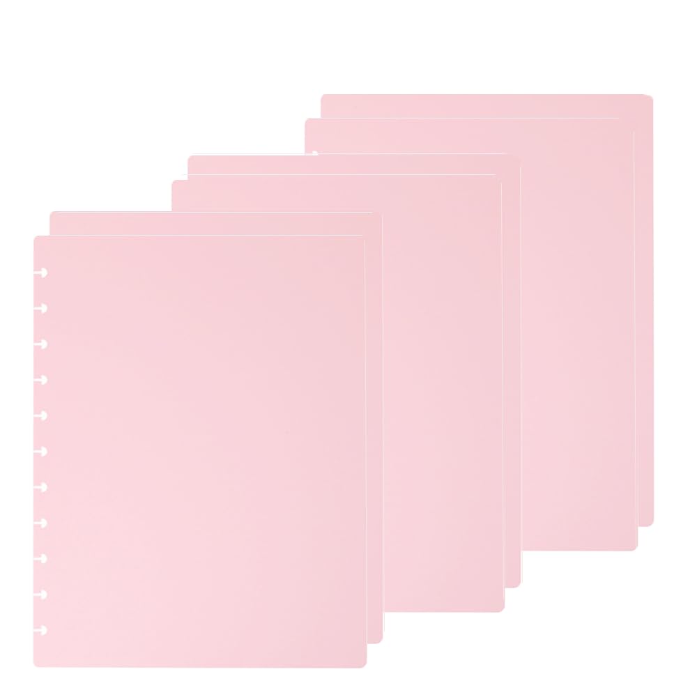 ITSYHPRO Discbound Notebook Covers,Multi-Size DIY Planner Cover Kit - Letter Size 11-Hole,Compatible with Levenger Circa Arc TUL Eagle and Happy