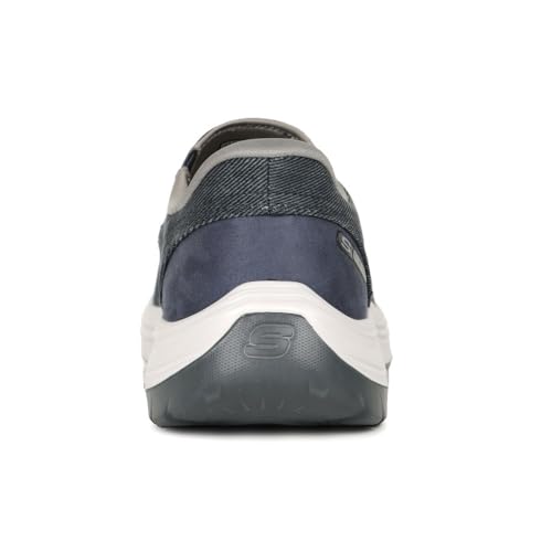 Skechers - Mens Relaxed Fit: Decklan - Gulliver Slip On Shoes, Color Navy, Size: 12 M US3