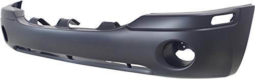 Evan Fischer Front Bumper Cover Primed Compatible with 2002-2009 GMC Envoy 2002-2006 Envoy XL 2004-2005 Envoy XUV - Except Denali
