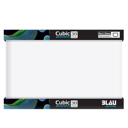 Blau Aquaristic Cubic Panoramic 45X28X30 Cm 38 litros 8500 g