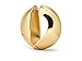 Kate Spade New York Brass Sculpted Spade Statement Huggies, Gold, Cubic Zirconia Embellished, Fashion Hoop Earrings