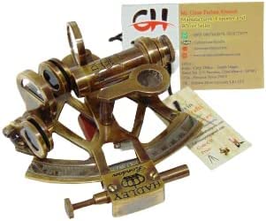 六分儀　古典的な真鍮製測量器具 Amazon.co.jp: Nautical Sextant J.Scott London ヴィンテージ