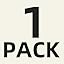 1 Pack Beige Cotton Apron
