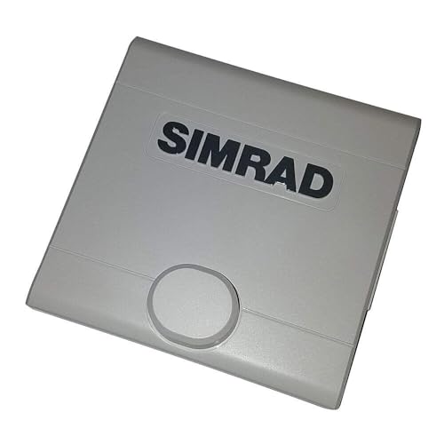 Simrad 000-13724-001 AP44 Display Sun Cover, White with Gray Lettering