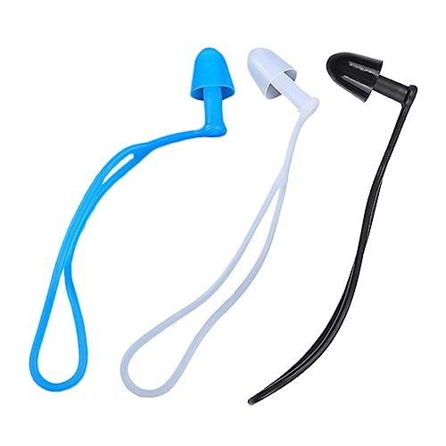FOYTOKI 3 Pair Silicone Waterproof Boys and Girls Ear Plugs for Swimming Bathing Adult Ear Protector Diving Surfing Snorkeling