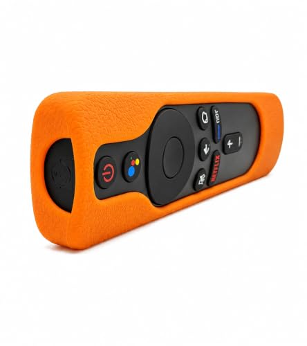 Image of Mi Tv Remote with Voice Silicone Remote Cover Compatible with | Soft Protective Case with Lanyard | Shockproof, Dustproof & Anti-Slip Skin