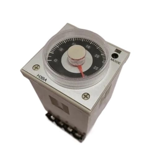 Relé temporizador H3BA-N8H de 380V CA con amplio rango de ajuste de tiempo