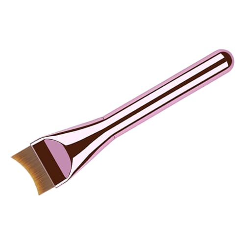 Pincel corrector inclinado en ángulo para maquillaje líquido, brocha de maquillaje facial para mezclar líquidos ultrafinos