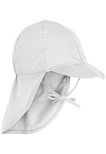 Sombrero Mikk-line Sunhat White para proteger a tu bebé en la playa y el parque