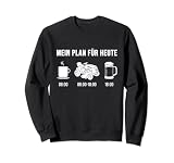 Mi plan para hoy, tractor cortacésped, cortacésped, segadora Sudadera