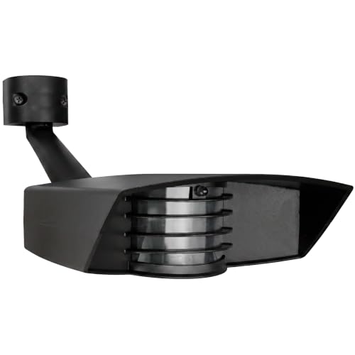 RAB Lighting STL110 Outdoor Motion Sensor Light Control – 110 Degree Double Look Down Detection, Dusk to Dawn Photocell, LED On Guard Indicator, 6000V Surge, Hardwired 120V, Bronze