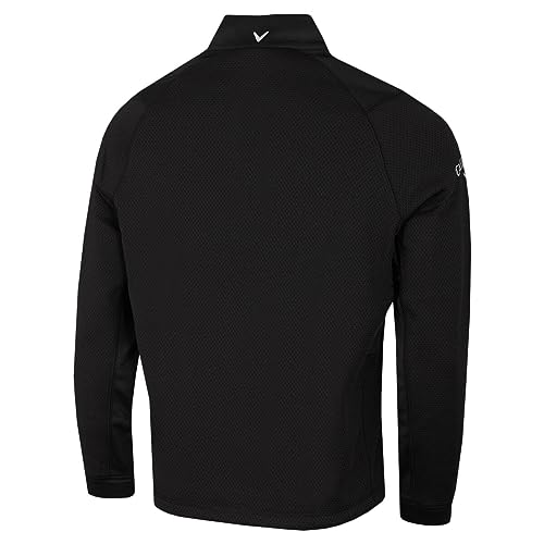 Callaway Apparel Men's Long Sleeve Hexagon Fleece Base Layer Sweater Sweater - Image 4