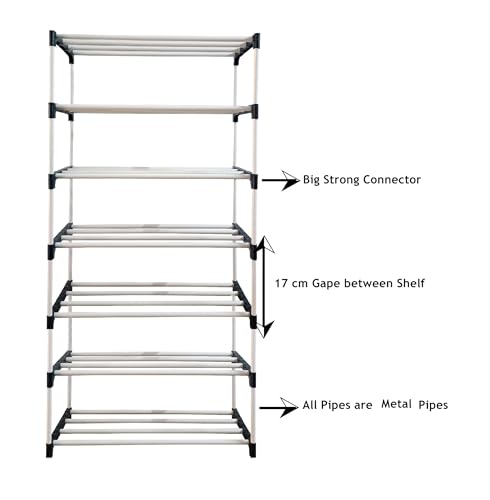 Image of CMerchants 6 Layer Shoe Rack (Light Brown)