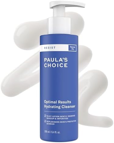 Paula's Choice RESIST Optimal Results Hydrating Cleanser, Green Tea & Chamomile, Anti-Aging Face Wash, Dry Skin - 190 ml