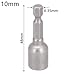 Magnetic Nut Screwdriver Extension, 613mm Length, Fits All Power Drills, Cordless and Magnetic Drivers, Grey (10mm)