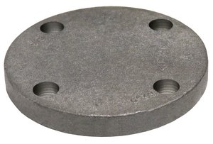 Bride aveugle face et percée 10,2 cm raccord obturation canalisation