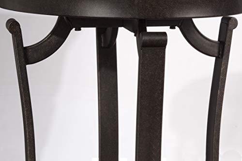 Hillsdale Furniture Bryce Bar Stool, Black #TOP5