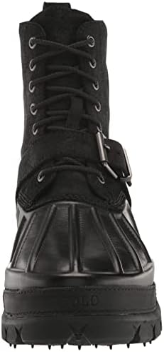 POLO RALPH LAUREN Men's Oslo Waterproof Boots, Black, 10.5 Medium US | Image 1