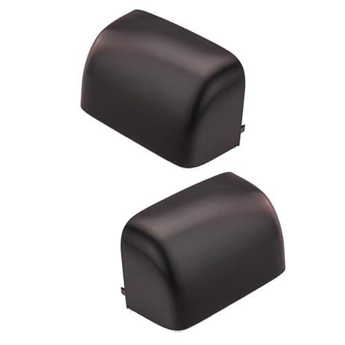 Trail Ridge TR00370 (2 Piece) Black Textured Door Mirror Cap Compatible with Power-Folding Tow Mirrors 01-05 Ford Excursion 04-14 F-150 99-16 F-250 Super Duty F-350 F-450 99-15 F-550
