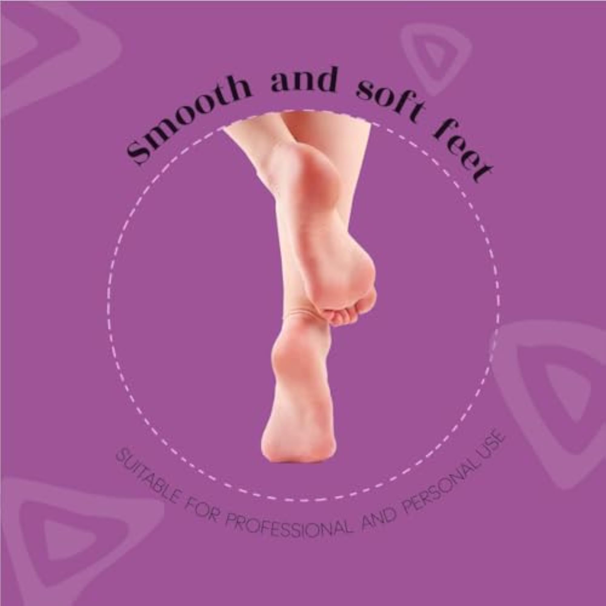 Men's Emery Dual Sided Foot Scrubber, Pedicure Tool