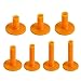 Ywmsfl 10Pcs Golfing Rubber Tees Golfing Tees Holder for Practice Mat Indoor Outdoor Use 35mm 42mm 54mm 60mm 65mm 70mm 80mm