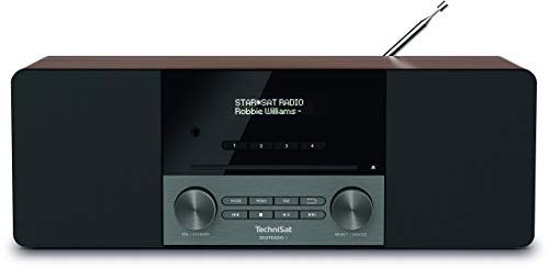 DIGITRADIO 3 - Stereo DAB Radio Kompaktanlage (DAB+, UKW, CD-Player, Bluetooth, USB, Kopfhöreranschluss, AUX-Eingang, Radiowecker, OLED