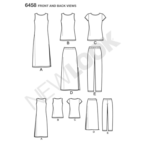 NEW Look Patterns Misses\' Easy Knit Separates A (10-12-14-16-18-20-22) 6458 - Thumbnail 2