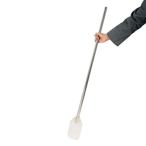 Restaurantware 48 Inch Stainless Steel Mixing Paddle - 24 Count - Met Lux Stir Paddle, One-Piece Stainless Steel, Long Design - Dishwashable Cooking Tool For Mixing and Stirring Batters, Soups, Stews by Restaurantware - Image 9