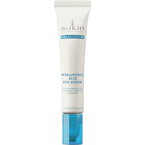 Sukin AQUABOOST 3D HYALURONIC ACID EYE SERUM 15ML