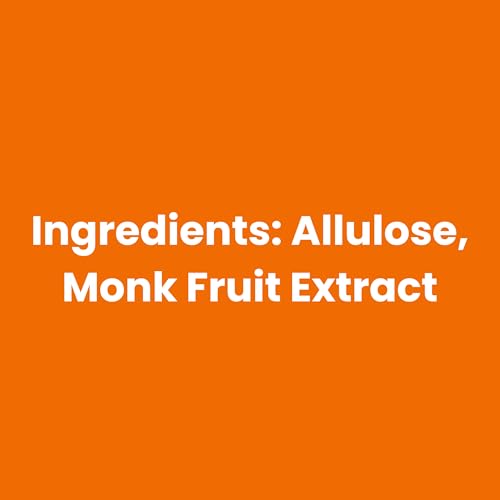 Image of Vitasierra Monk Fruit Sweetner Organic Without Erythritol (250 Gm) - 1:1 Sugar Substitute - Low Glyemic Index Gentle & Safe Sweetner - Diabetic Friendly