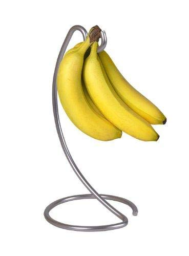 HomeriesBanana Holder, Satin Nickel Modern finish and Rust resistant Banana Tree