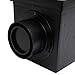 NDS 1244 Outlet Adapter for Catch Basin Fits 3 in. & 4 in. Drain Pipes, Black