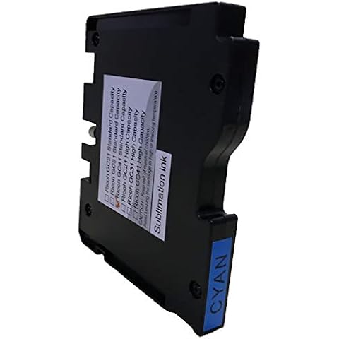 KLDink Sublimation Ink Cartridge GC41C GC 41C 405762 Compatible for SG 2100 21OON 2010L 3100 3100SNW 3110 3110DN 3110DNW 3110SFNW 3110SNW 7100 7100DN Printers Cover