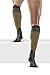 CEP Light Merino Wool Hiking Tall Compression Socks, Beige/Grey, Women, II