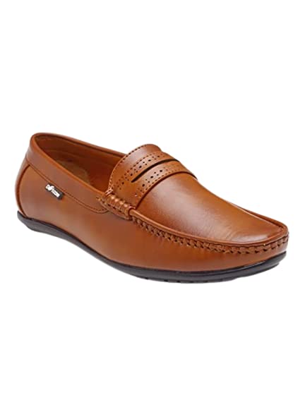 Action-DRIVE-43 Lightweight Comfortable Synthetic Leather Loafers for Men Brown (B0BVMXF86L) Amazon Price History, Amazon Price Tracker