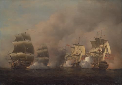 Tableau affiches d'art sur toile peinture décorative marine 60x90cm SERENDIPITP