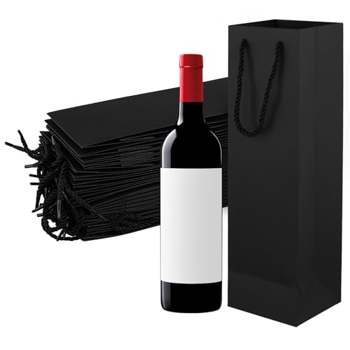 Sacs cadeaux pour bouteille de vin et champagne, parfaits pour vos tables de fête et mariages