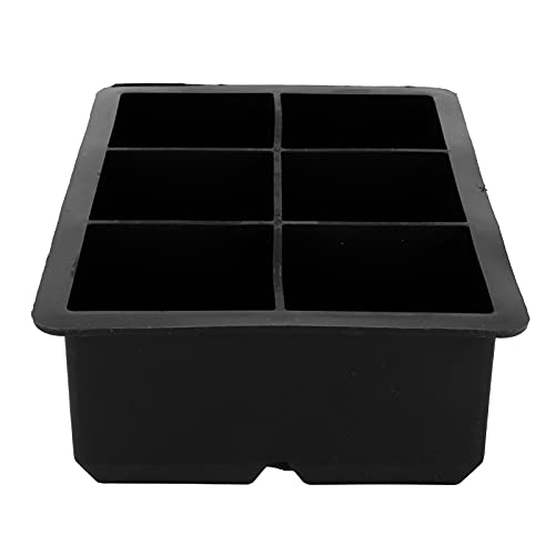 Molde de silicona para 6 cubos de hielo cuadrado miniatura 6