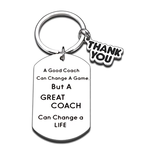 Coach Appreciation Thank You Gift for Basketball Football Soccer Swimming Baseball Softball Volleyball Hockey Tennis Sports Coach, Team Cheer Present for Coach Birthday/Retirement/Christmas Gifts